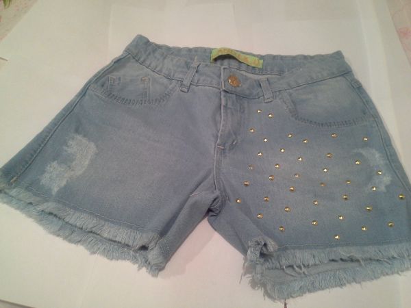SHORTS JEANS MODELO ANITA